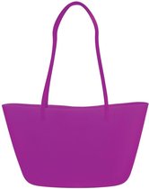 Scrunch flexibele Strandtas Paars ( Beachbag Purple)