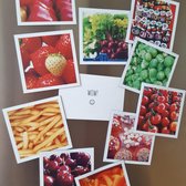 magneten set van 10 | lovely food FUN serie | koelkasmagneten | Liefs op papier