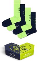 Happy Socks bestie giftbox 2P multi - 41-46