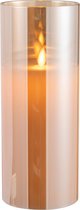 J-Line Ledlamp Blinkend Glas Goud Large