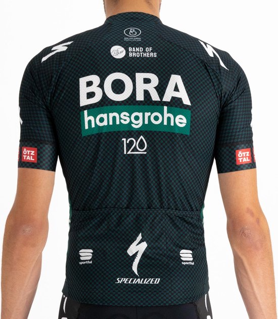 Maillot de cyclisme Sportful Bora Hansgrohe TDF - Taille L - Homme - vert  foncé - noir... | bol