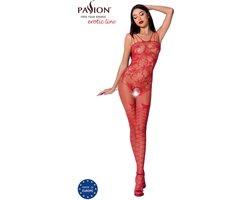 PASSION WOMAN BODYSTOCKINGS | Passion Woman Bs076 Bodystocking - Red One Size