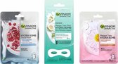 Garnier Skin Active Tissue Gezichtsmasker Pakket