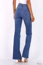 Broek Dulani hoge taille flared bootcut