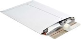 100 stuks Toppac - TP235 wit | Zelfklevende witte massieve verzendenvelop in A4 formaat (250x353mm) met scheurstrip - Klingele24