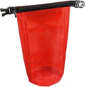 Waterdichte tas rood 2 liter