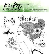 Kiss Kiss Sandra Clear Stamps (BG-112)