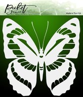 Flutter Butterfly 6x6 Inch Stencil (SC-184)