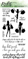 Dear Best Friend Clear Stamps (S-141)
