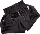 Venum Bangkok Inferno Muay Thai Short Matte Black - Zwart - XL