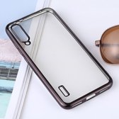 Xiaomi Mi A3 Hoesje - Mobigear - Royal Serie - Hard Kunststof Backcover - Transparant / Zwart - Hoesje Geschikt Voor Xiaomi Mi A3