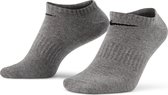 Nike Everyday Lightweight Sokken - Maat 38-42 - Unisex - grijs - wit - zwart