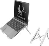 Newstar Opvouwbare Laptop Standaard - Laptop Stand - zilver - 11-17 inch