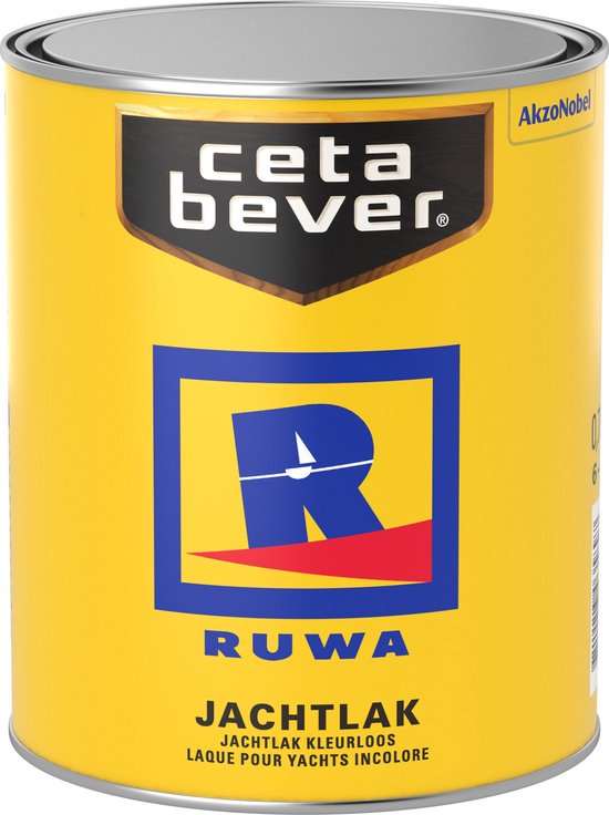 CetaBever Ruwa Jachtlak - Kleurloos - 750 ml