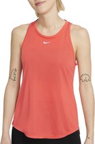 Nike Dri-FIT One Sporttop - Maat S  - Vrouwen - oranje/rood