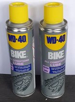 All conditions lube - Bike - WD-40 - 0,25 L – Aërosol per 2 stuks