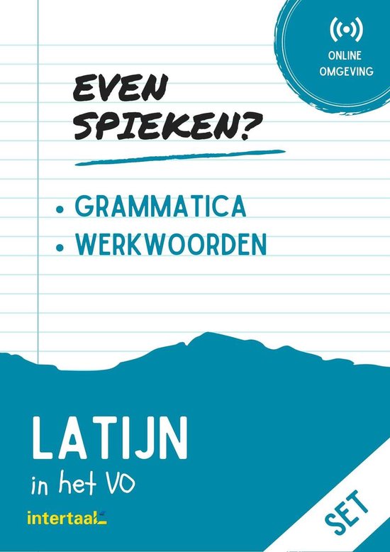 Even Spieken - Latijn in het VO (set)