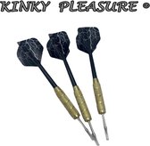Dartpijltjes - Bliksemflits - 3 stuks in verpakking van Kinky Pleasure - 14cm lang