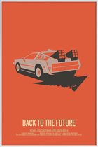 JUNIQE - Poster in kunststof lijst Back to the Future 2 -