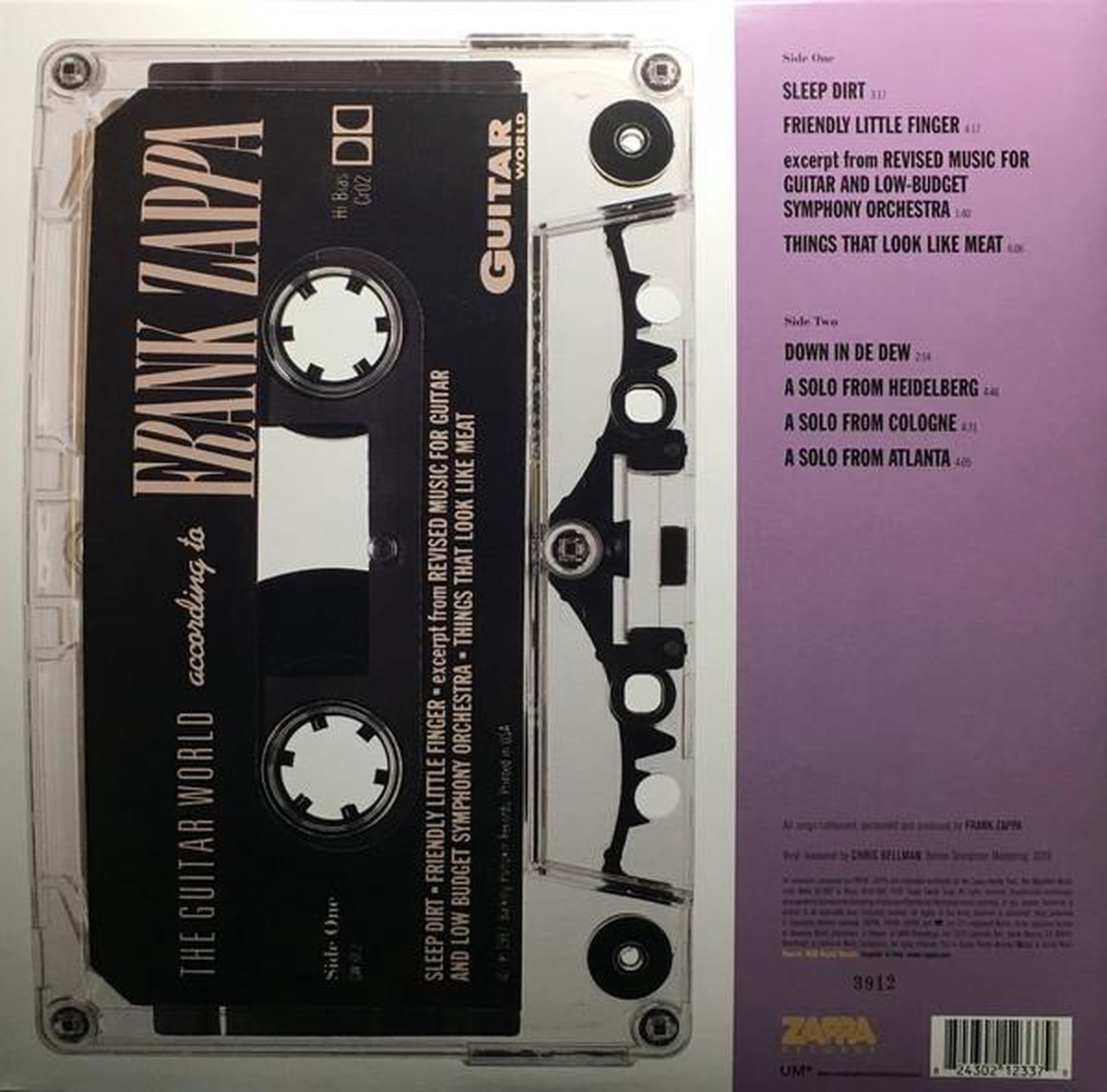 Guitar World According To Frank Zappa (Rsd 2019), Frank Zappa LP