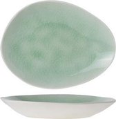 Cosy&Trendy Spirit Green ontbijtbord - 19,5 x 16,5 cm - Set-6