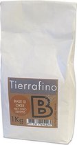 Tierrafino Basis leem S1 - Met stro - Leem - Vrij van schadelijke stoffen - Oker - 1 kg