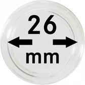 Lindner Hartberger muntcapsules Ø 26 mm (10x) voor penningen tokens capsules muntcapsule