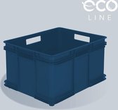 Opbergdoos, Eco Plastic (PP), 52x43x28 ​​cm, 54 L, blauw