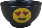 BOL 14CM GRES OGEN BLACK HEART Emoticono