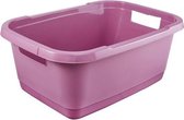 Wasmand, plastic, SOLID, 32 L, framboos, 55X40X23 CM