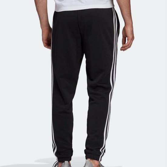 Pantalon adidas Essentials FTT 3-Stripes - Homme - Noir - Blanc | bol