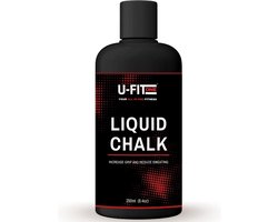 U Fit One Vloeibaar Magnesium 250ml - Turnen - Paaldansen - Klimmen - Crossfit - Gewicht Heffen - Liquid chalk - Magnesium