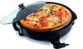 Swiss Pro+ - Multifunctionele grill pan XXL SP-PP42- Elektrische Hapjespan 42 cm - Pizzapan - Pizza