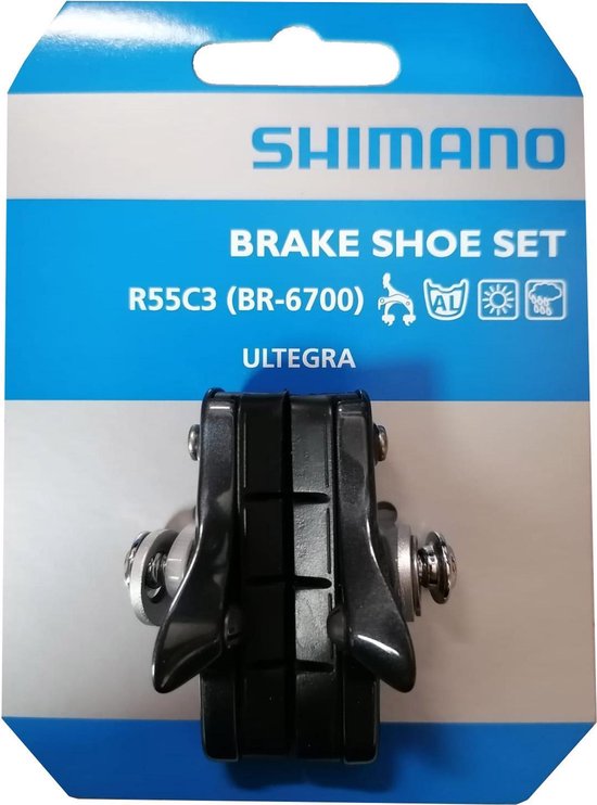 Aanstellen kip wastafel Shimano Remblokken R55c3 Ultegra V-brake Zilver 2 Stuks | bol.com