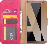 Huawei Mate 10 Pro book case / Portemonnee hoesje Pink