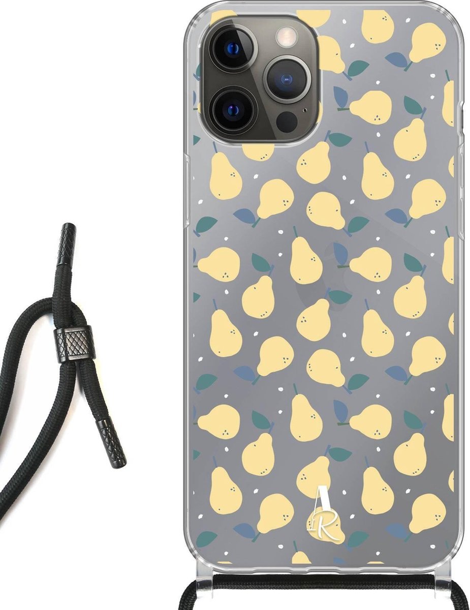 iPhone 12 Pro Max hoesje met koord - Pears