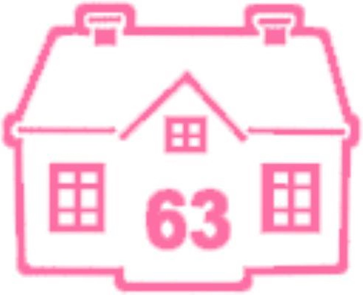 Container sticker huis