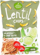 L28 - Chips Jalapeno & Lime - 100 gram VEGAN - 4 Zak-