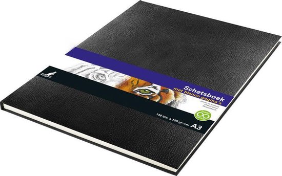 vacature Dressoir rundvlees Kangaro schetsboek A3 - hardcover slang imprint - 140 blanco pagina's - 120  grams... | bol.com