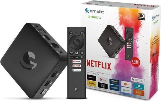 Ematic Android TV Box 4K UltraHD - Google and Netflix Certified, Shop  Today. Get it Tomorrow!