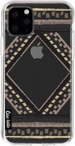 Casetastic Apple iPhone 11 Pro Hoesje - Softcover Hoesje met Design - Oriental Stripes Print