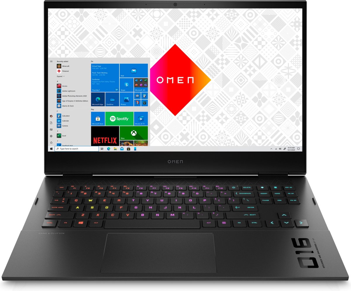 HP OMEN 16-c0280nd - Gaming Laptop - 16.1 inch