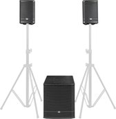 Compacte geluidsset - DJ Geluid Set - Boxen  - DJ Boxen - Geluidsinstallatie - Muziekinstallatie - Geluidset voor bands - geluidsset voor Dj