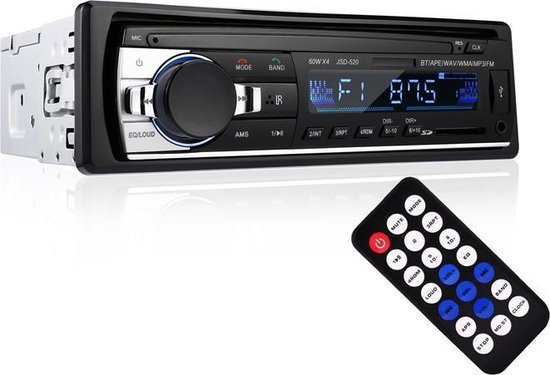 Radio Carcemy voiture pour toutes les voitures avec Bluetooth, USB, AUX et  mains