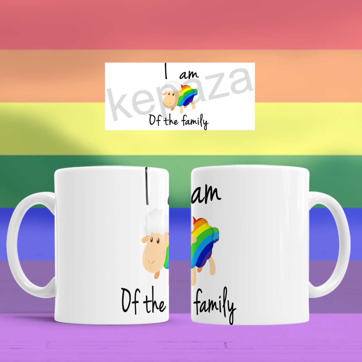 Mok I am ……… of de family (lgbt)