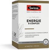 Swisse Energie B Complex Multivitaminen Voedingssupplement - 40 Tabletten