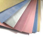 Kralen mat 30,5 cm x 30,5 cm mint groen