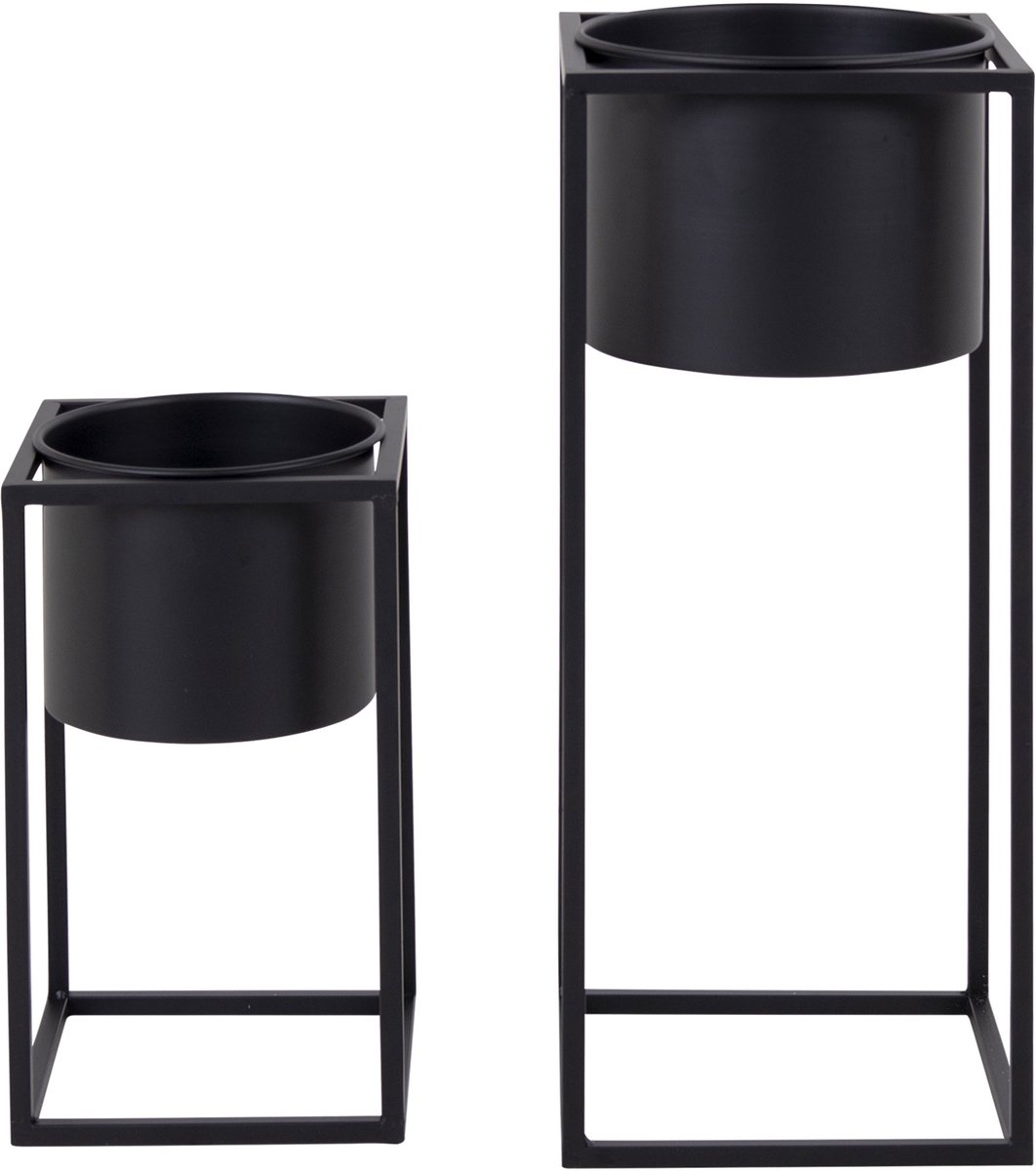 Bol.com Marimba 2 bloeiwijzen zwart. aanbieding