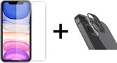 Beschermglas iPhone 12 screenprotector 1 stuk - iPhone 12 screen protector camera - 1 stuk - iPhone 12 screenprotector glas