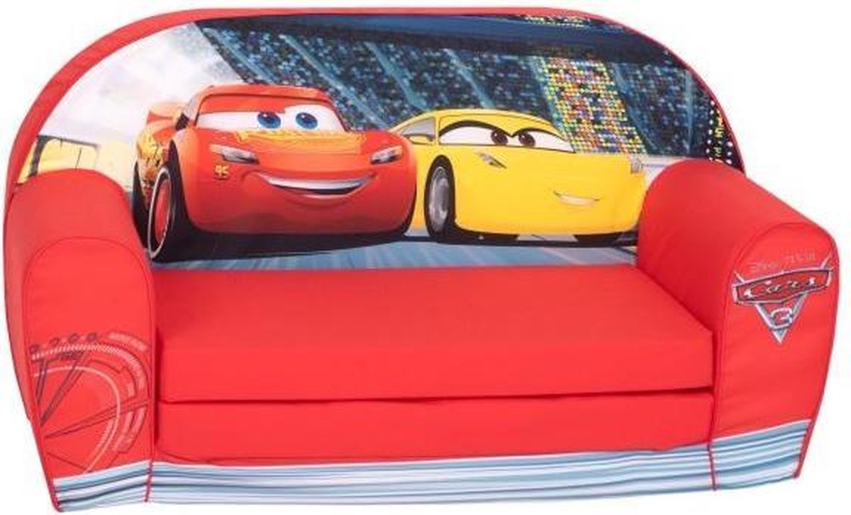 Disney Sofa Uitklapbaar Cars 42 X 77 Cm Polykatoen Roze